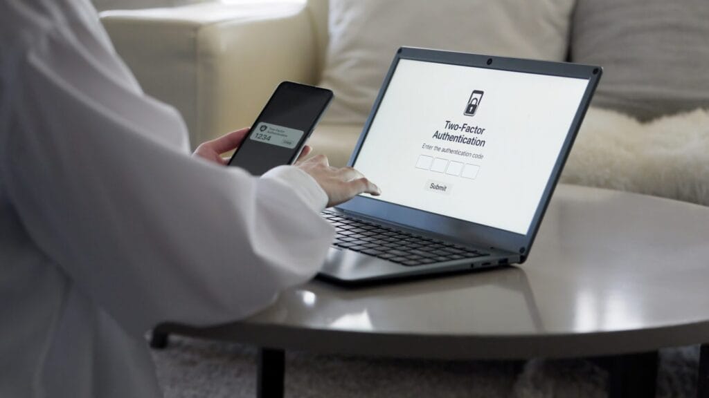 Laptop and phone authentication